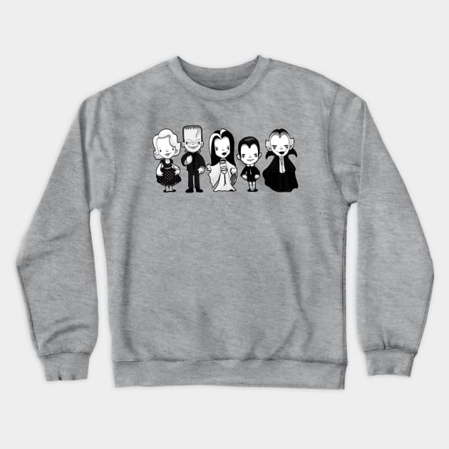 Munsters Crewneck Sweatshirt by SpacebatDesigns 